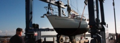 Boatyard services at Malahide Marina
