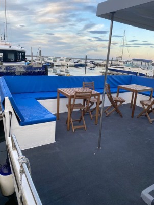 The Coffee Cat at Malahide Marina, community space