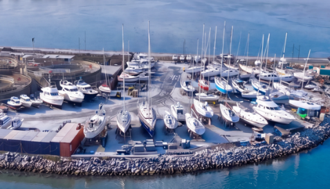 Malahide Marina Boat Sales, serviced berthing